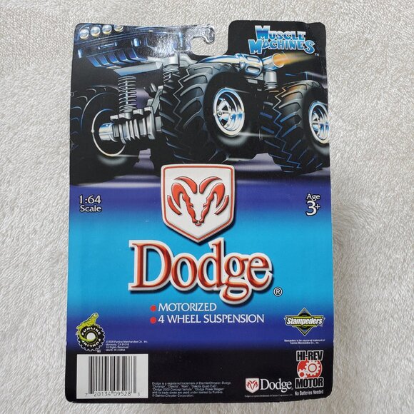 Muscle Machines Dodge Ram Stampeders Brown Hi-Rev Motor 1.64 MOC 2000 motorized - Picture 3 of 4